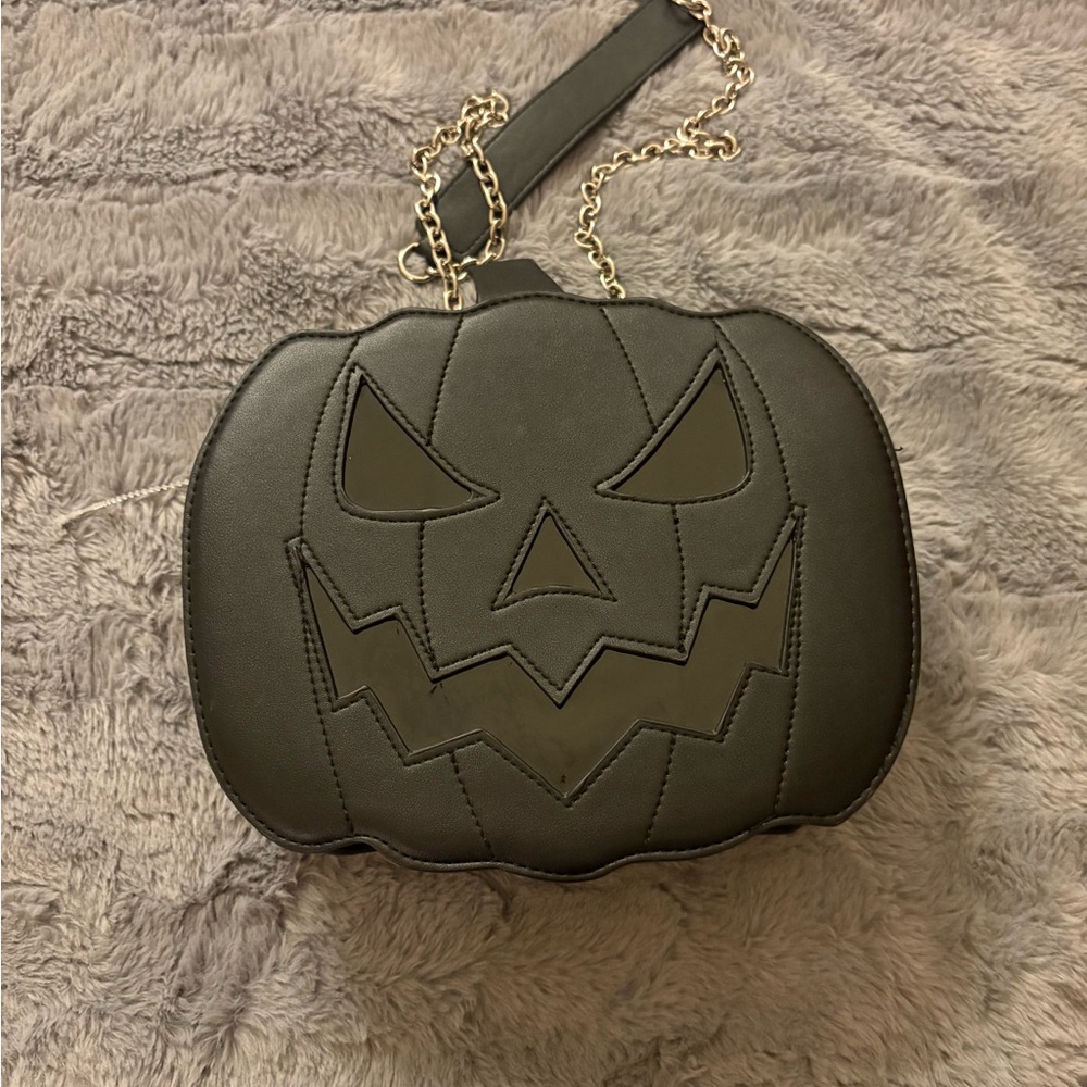 STAY GRINNING JACK O LANTERN BAG Dolls Kill Trickz N Treatz Halloween